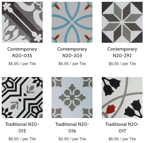 Traditional Cement Tile