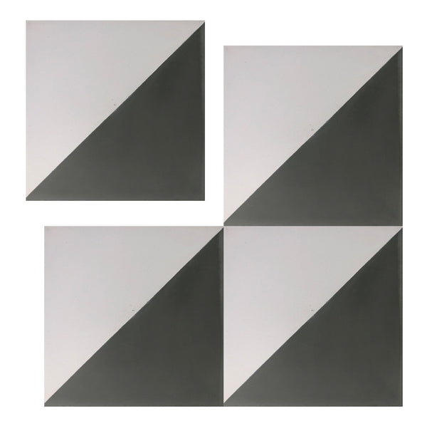 Contemporary N20-139 Grey&White